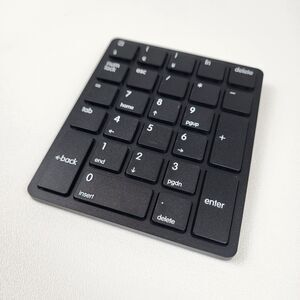 havit Bluetooth Number Pad Wireless 26-Key Numeric Keypad Rechargeable Black